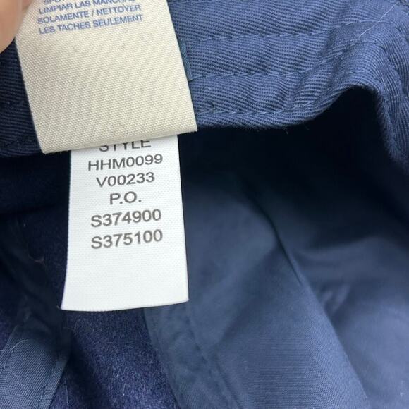 Lucky Brand Coors Light Patch Baseball Cap Navy Blue Wool Blend Hat Boho Western - Picture 9 of 9